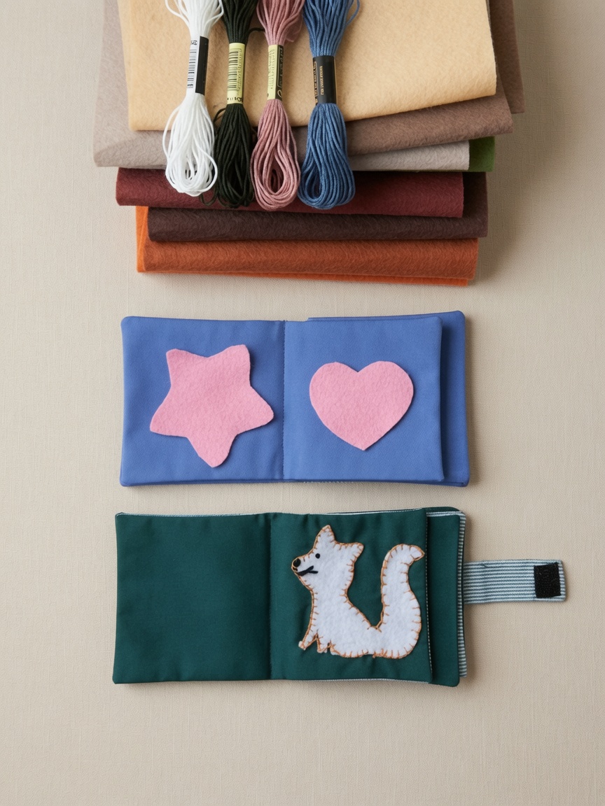 DIY tylioji knygelė