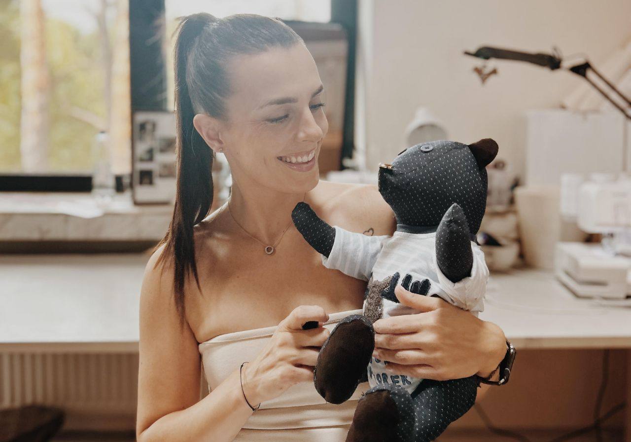 Gabrielė veda Blissful Waiting baby shower dirbtuves Vilniuje